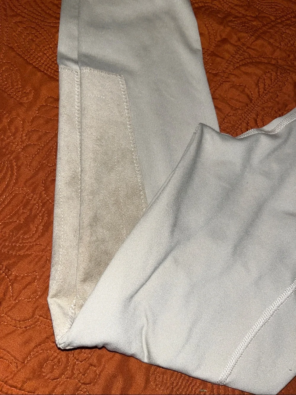 NEW KERRITS ‘FLOW RISE’ Performance Riding Pant - Light Beige Sz L (12/14)